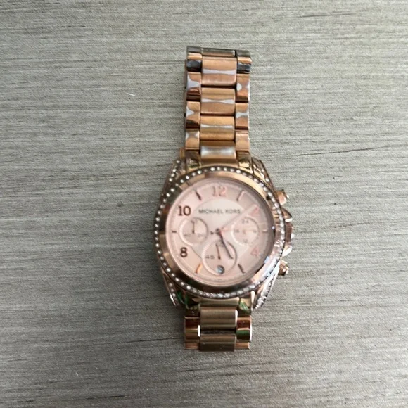 Michael Kors | Accessories | Michael Kors Ritz Rose Goldtone  display picture 3